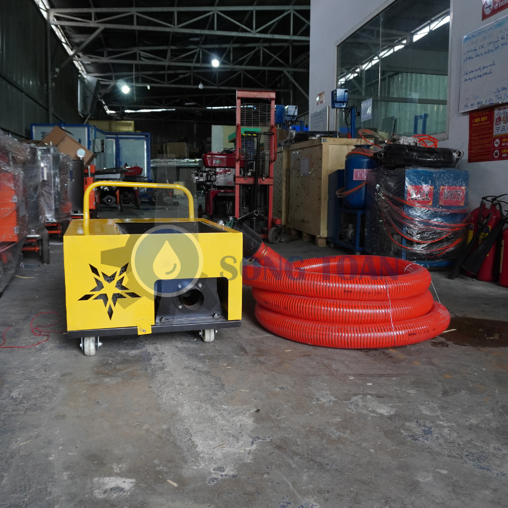máy bơm vữa, bơm bê tông mini